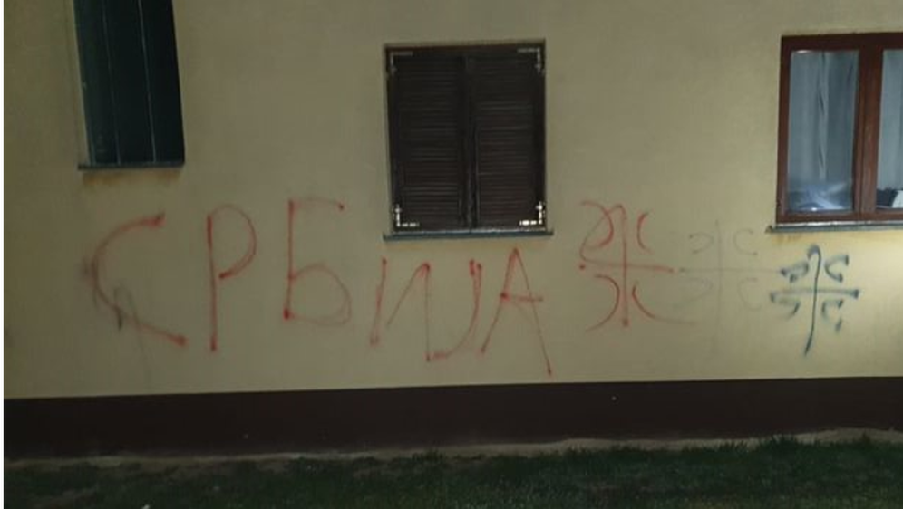 Provokacija grafitima u Vukovaru