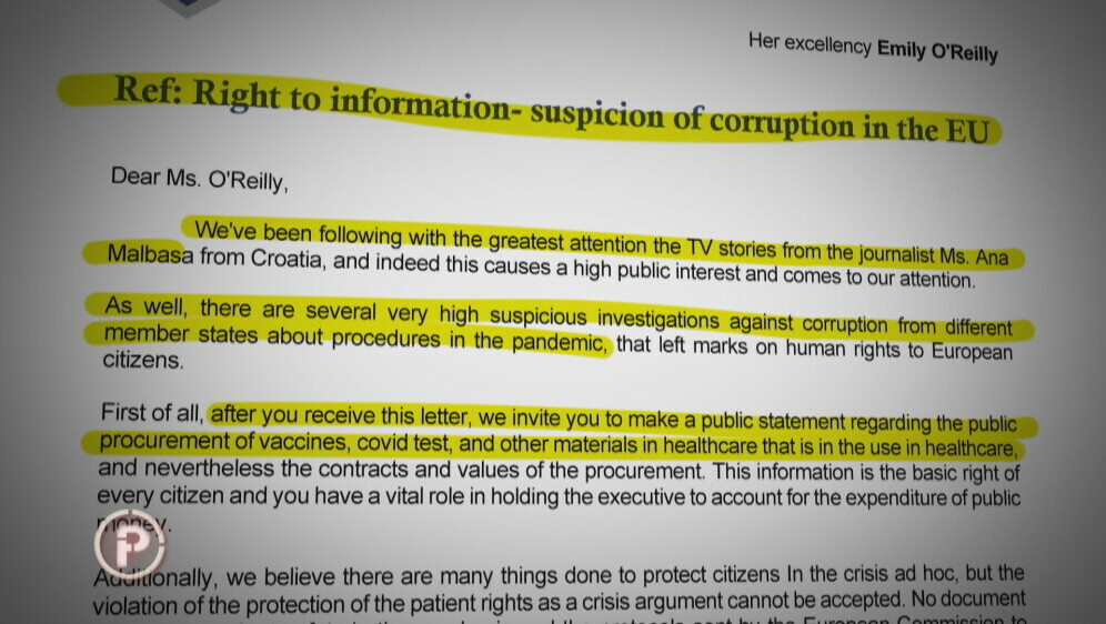 Provjereno: Pismo poslano europskoj pučkoj pravobraniteljici Emily O'Reilly