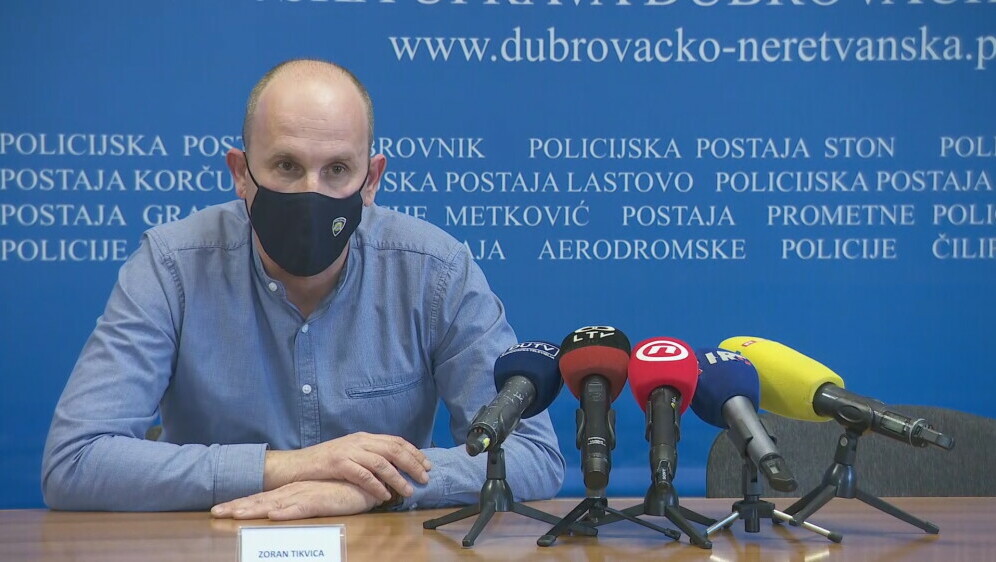 Zoran Tikvica, voditelj Službe krim-policije PU dubrovačko-neretvanske