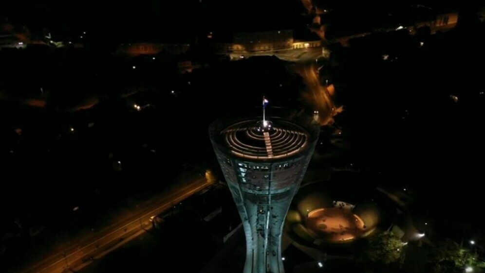 Vukovar: Neosvjetljeni vodotoranj