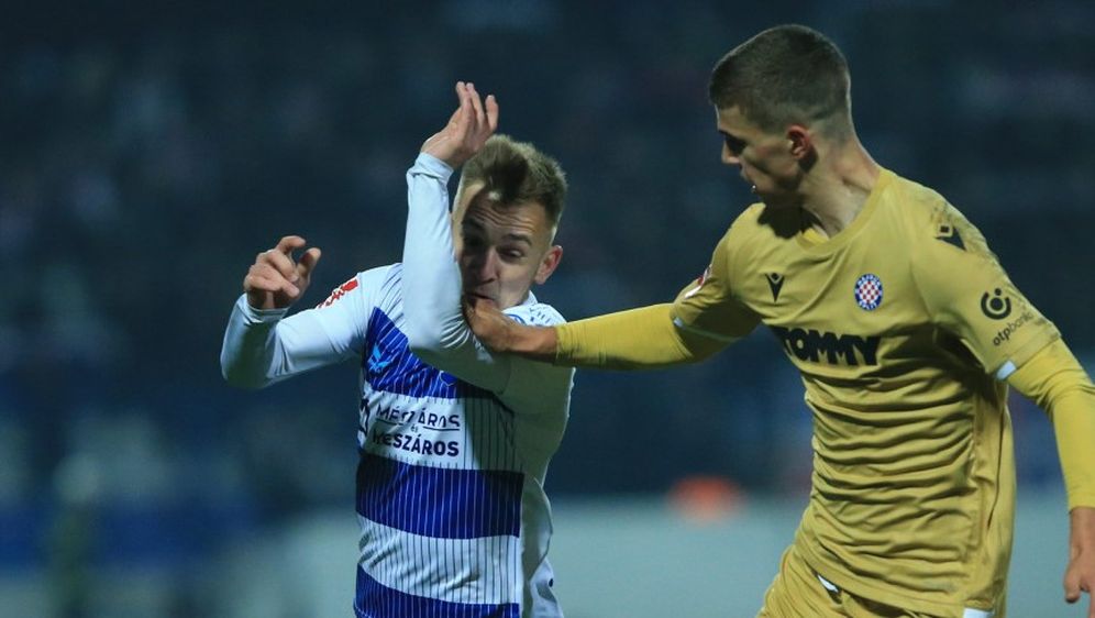 Luka Vušković u duelu s Omerovićem