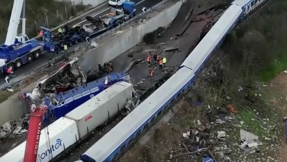 Potraga za žrtvama željezničke nesreće u Grčkoj - 2