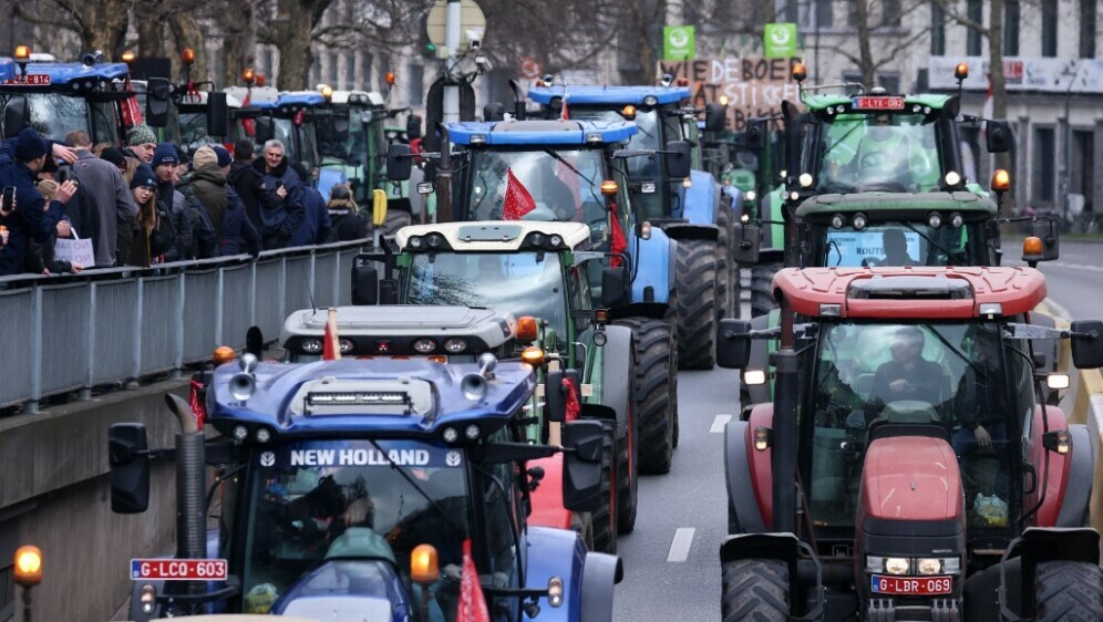 Prosvjed poljoprivrednika u Bruxellesu - 4