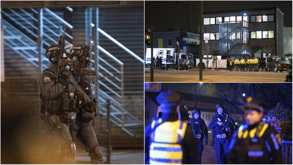 Policija na mjestu pucnjave u Hamburgu