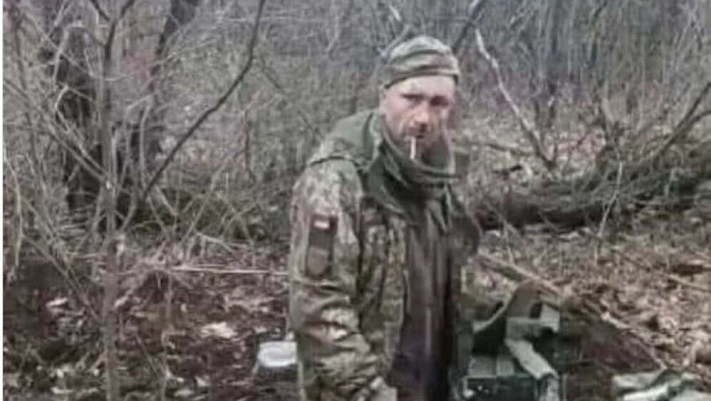 Ukrajinski vojnik Oleksandr