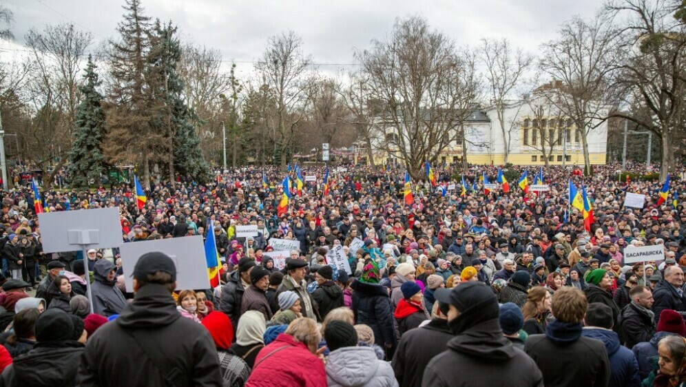 Prosvjed u Moldaviji