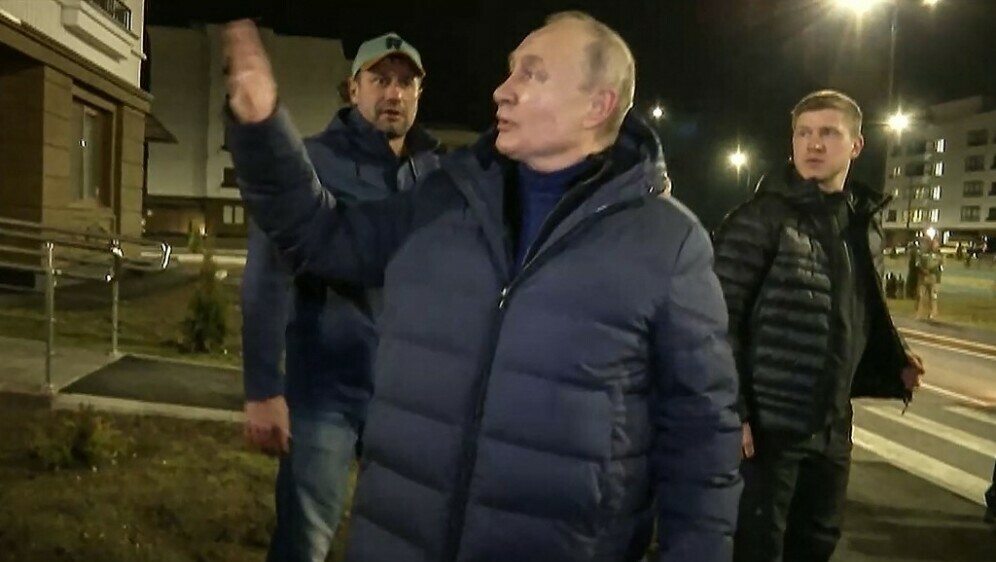 Vladimir Putin u Mariupolju