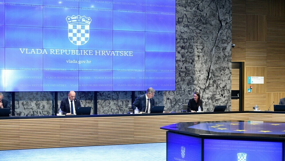 Premijer Plenković na sjednici Vlade