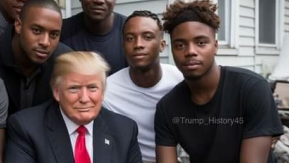 Deepfake fotografija Donalda Trumpa