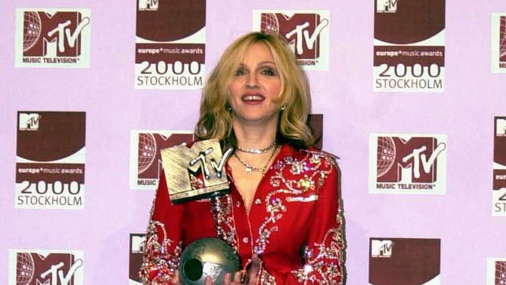 Madonna 2000. godine na dodjeli MTV nagrada u Stockholmu