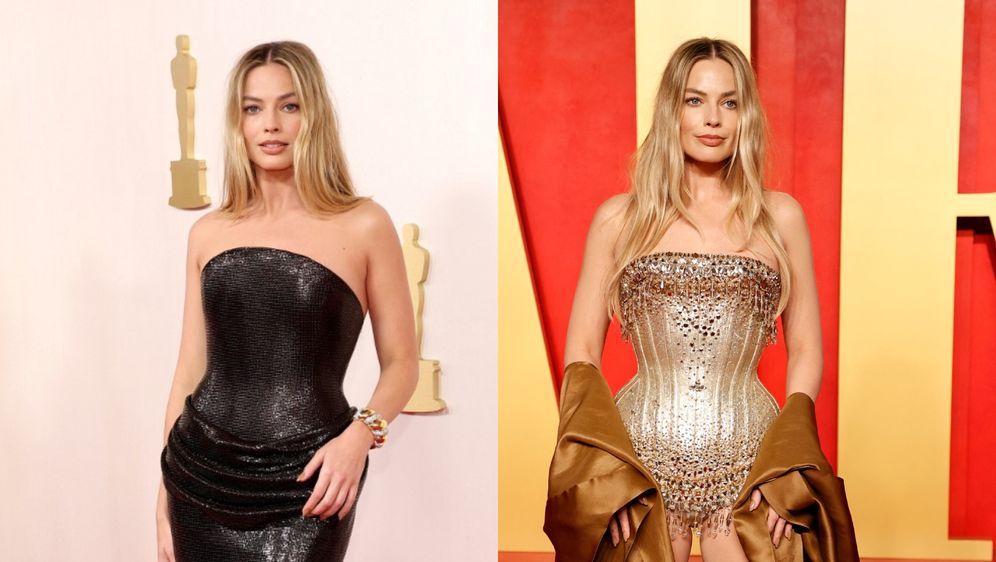 Margot Robbie na dodjeli Oscara i zabavi Vanity Faira