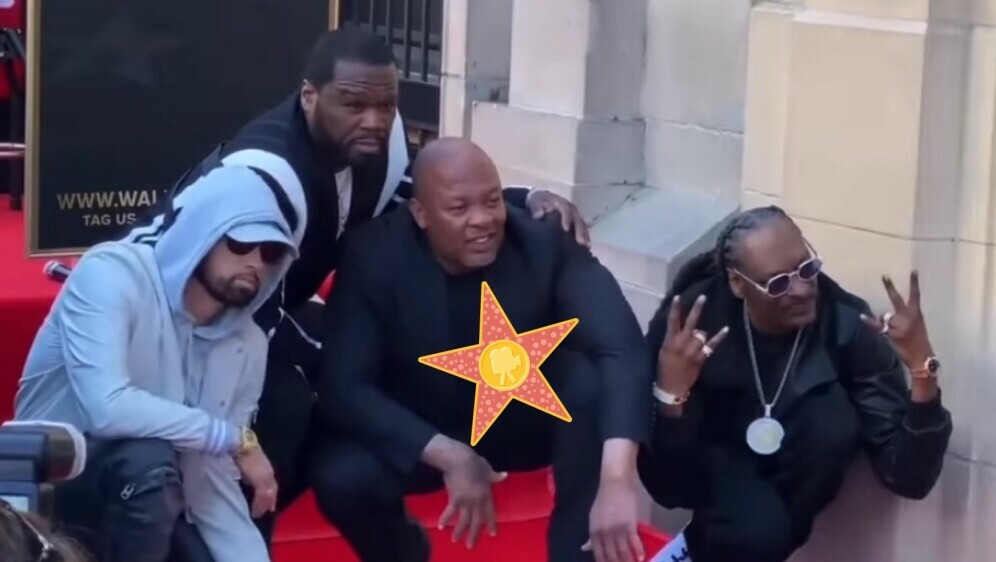 Dr. Dre, Snoop Dogg, Eminem i 50 Cent na ceremoniji