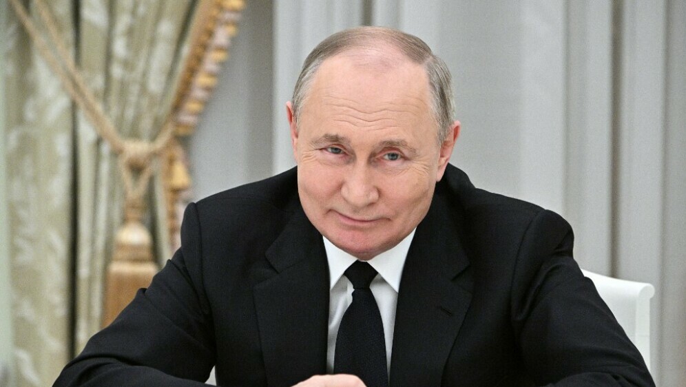 Vladimir Putin tijekom govora u ruskoj državnoj Dumi