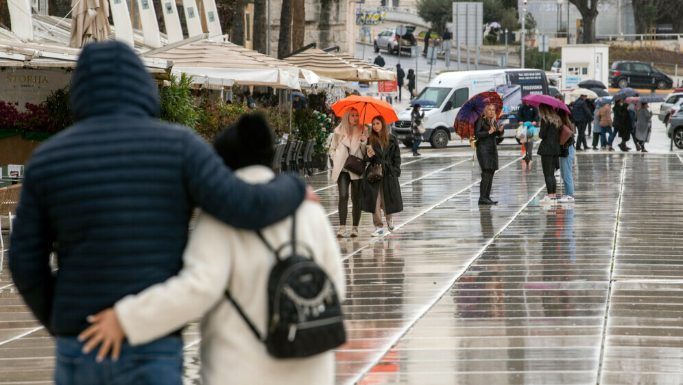 Kiša, ilustracija