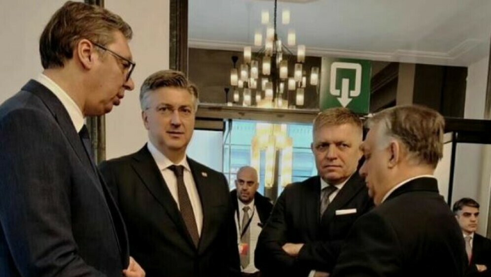 Vučić, Plenković i Orban u Bruxellesu