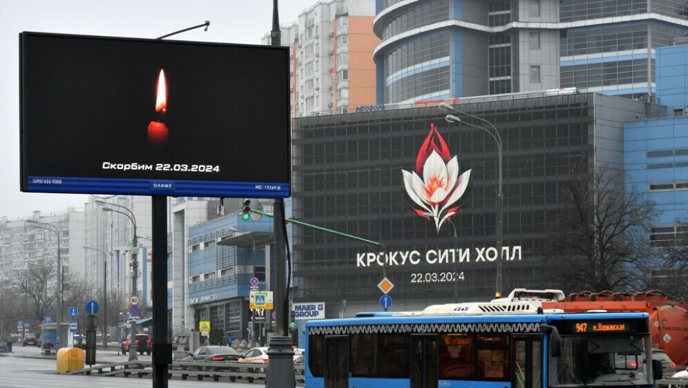 Dan nakon terorističkog napada u Moskvi u Rusiji je dan žalosti