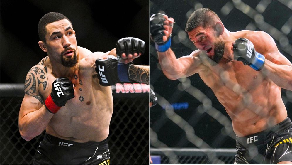 Robert Whittaker i Khamzat Chimaev