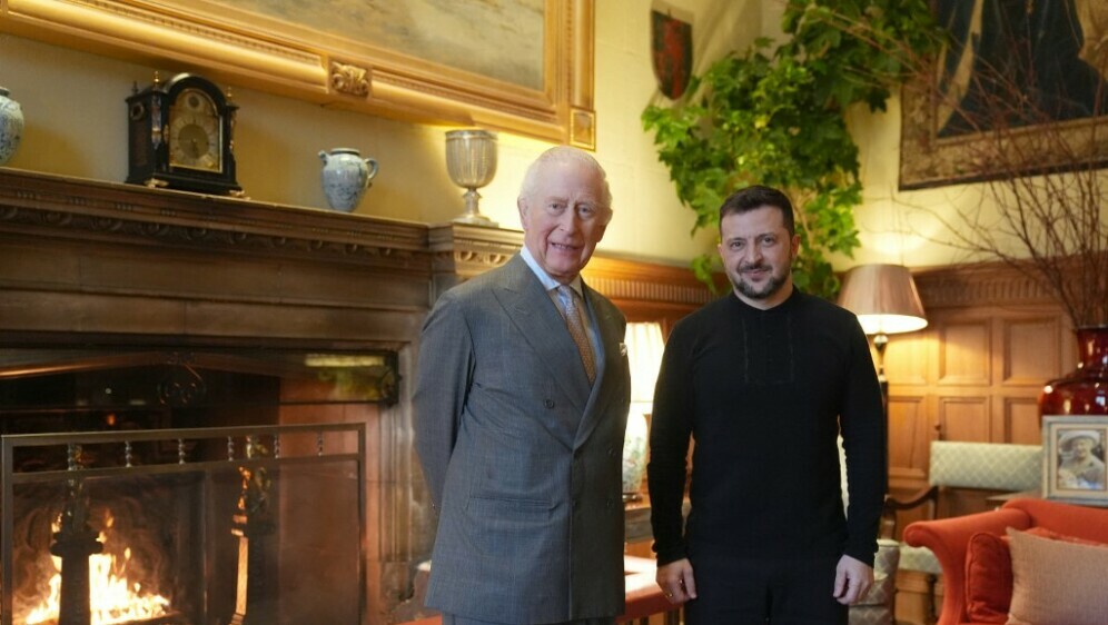 Kralj Karlo i predsjednik Ukrajine Volodimir Zelenski