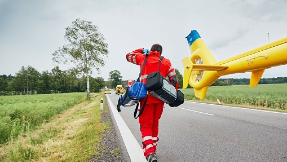 Hitna helikopterska medicinska služba, ilustracija