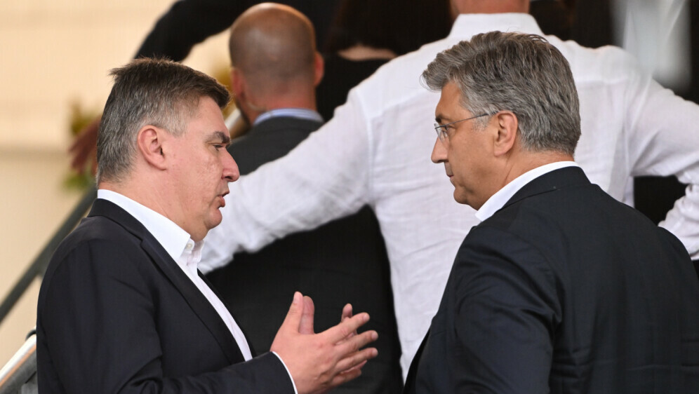 Zoran Milanović i Andrej Plenković