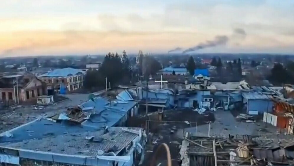 Velika ofenziva snimljena dronom