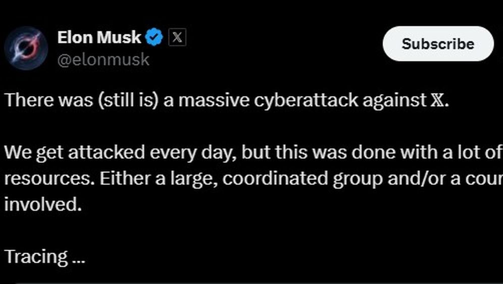 Muskova objava o kibernetičkom napadu