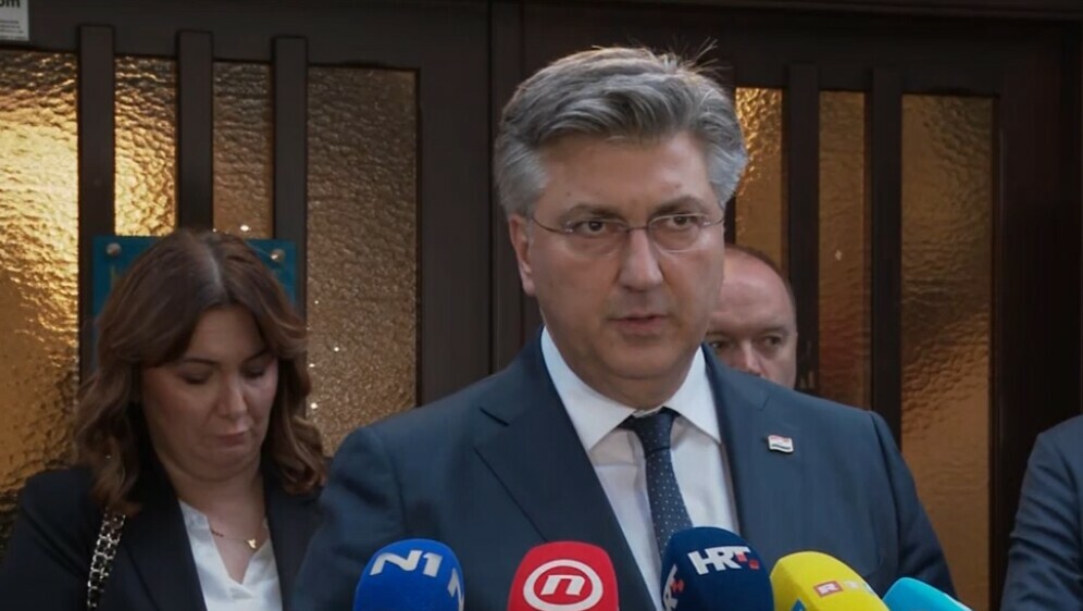 Andrej Plenković, screenshot