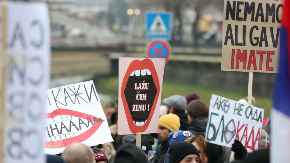 Prosvjed studenata u Srbiji