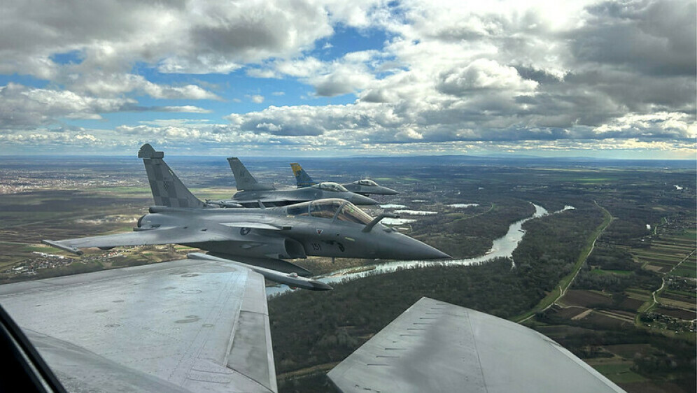 Hrvatski Rafalei i američki F-16 sudjelovali u letačkoj akciji - 3