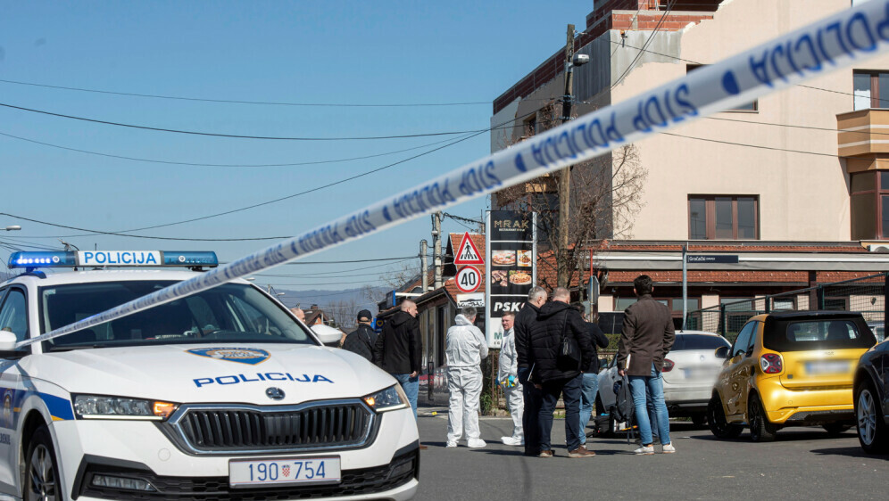 Pucnjava u Dubravi, policija na terenu - 5