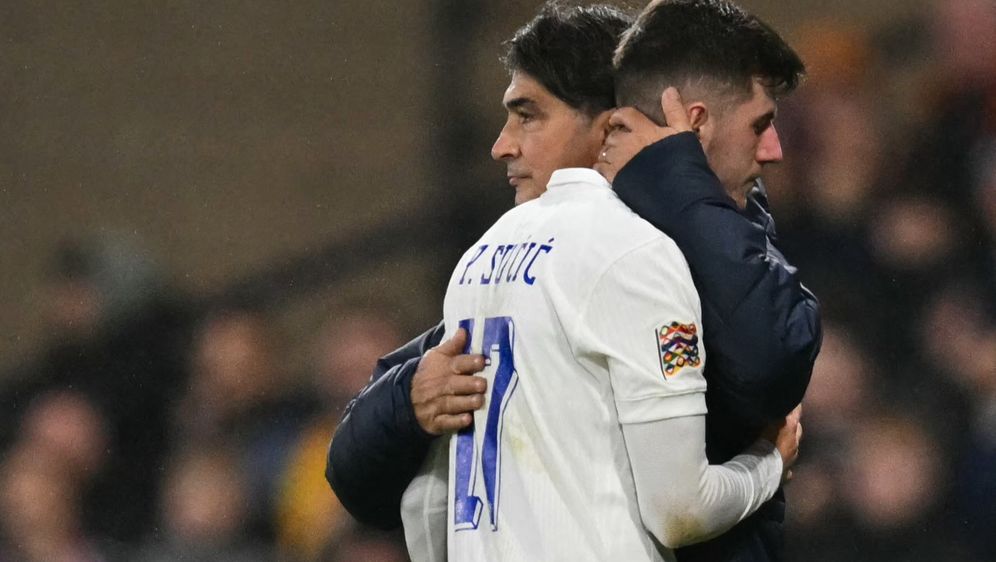 Zlatko Dalić i Petar Sučić