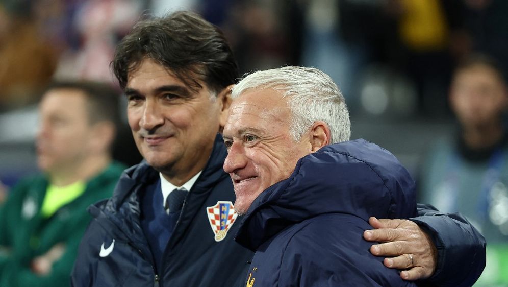 Zlatko Dalić i Didier Deschamps