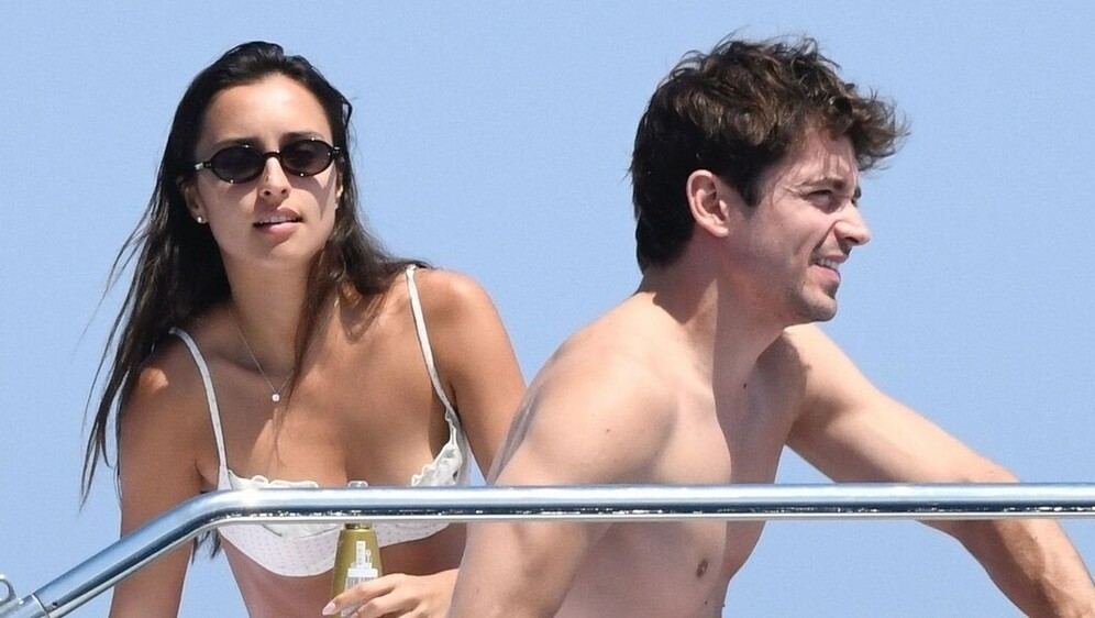 Charles Leclerc i Alexandra Saint Mleux