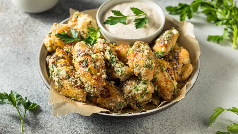 Krilca s češnjakom i parmezanom