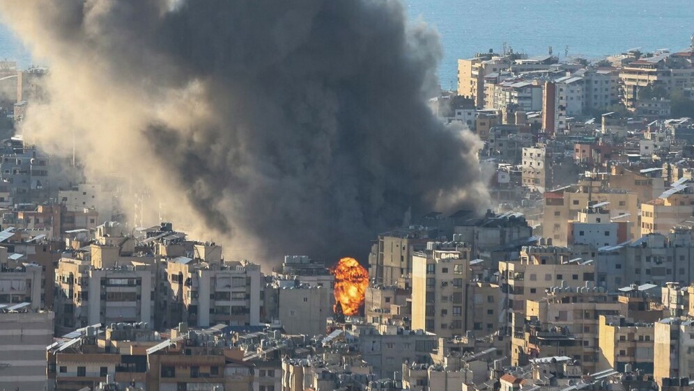 Izraelski udar na Bejrut