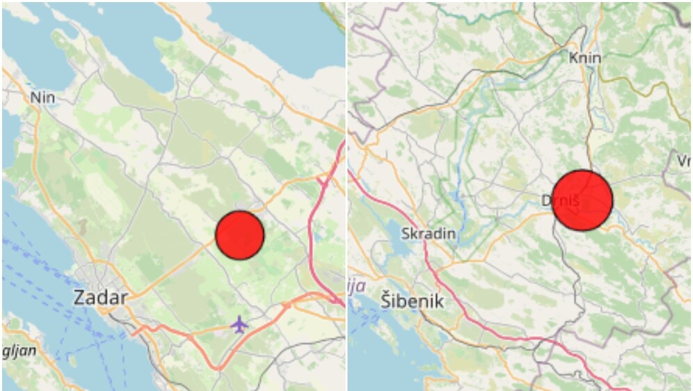 Potresi u Murvici i Siveriću