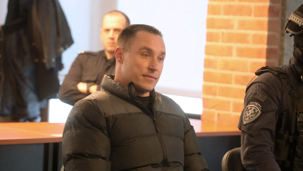 Srđan Mlađan na sudu