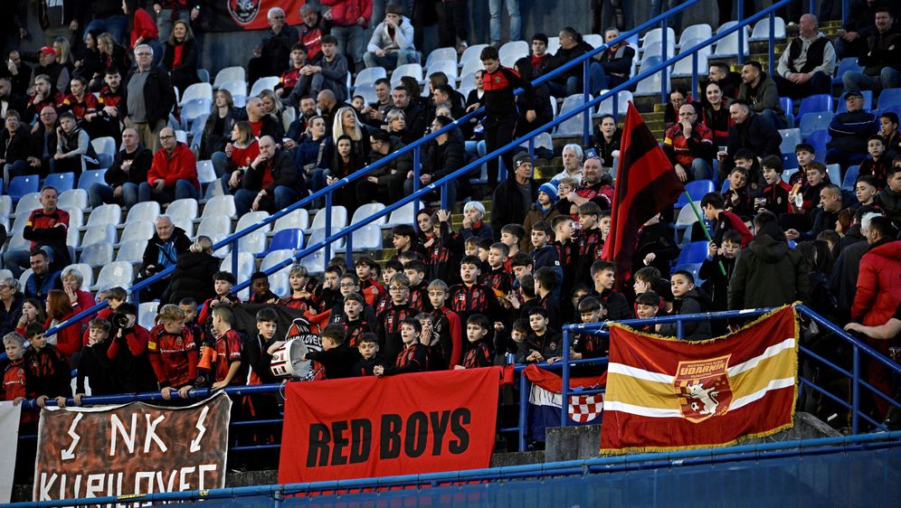 Navijači Kurilovca na jugu Maksimira