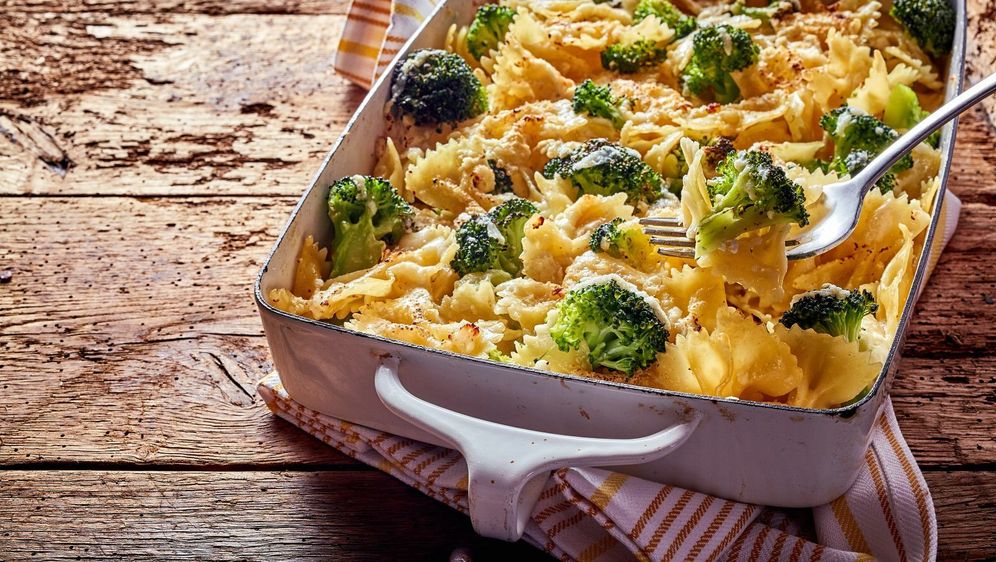 Zapečena tjestenina s brokulom i sirom