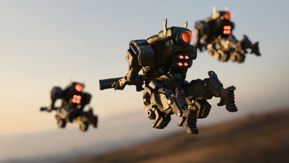 Autonomni robotski napadački sustavi, ilustracija