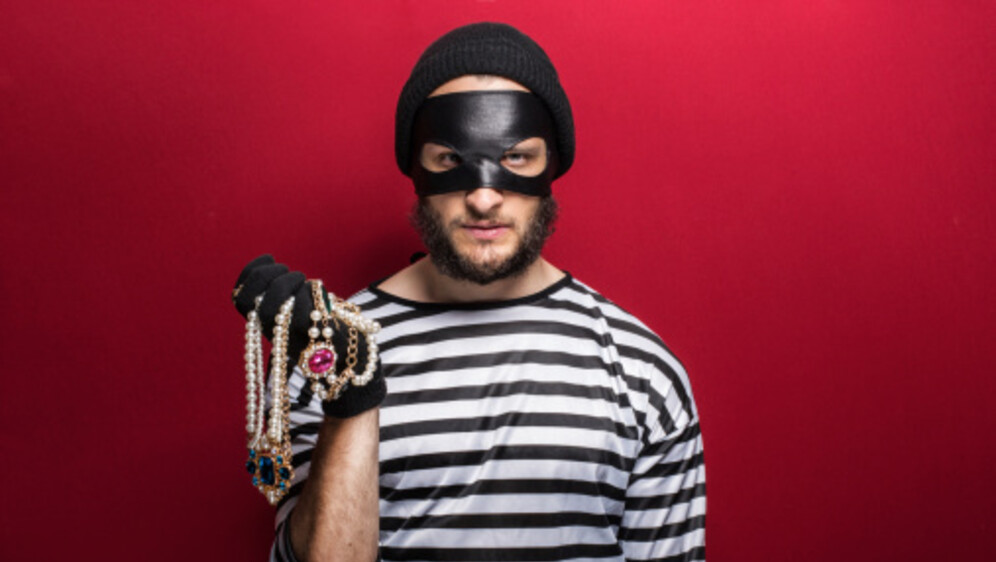 Kradljivac nakita, ilustracija