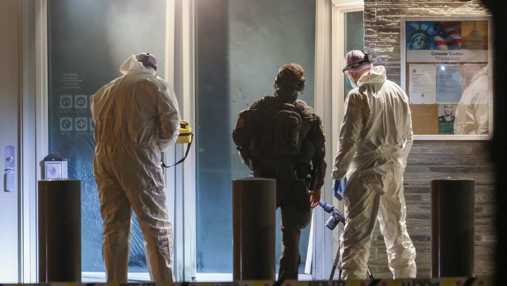 Istražitelji na mjestu eksplozije