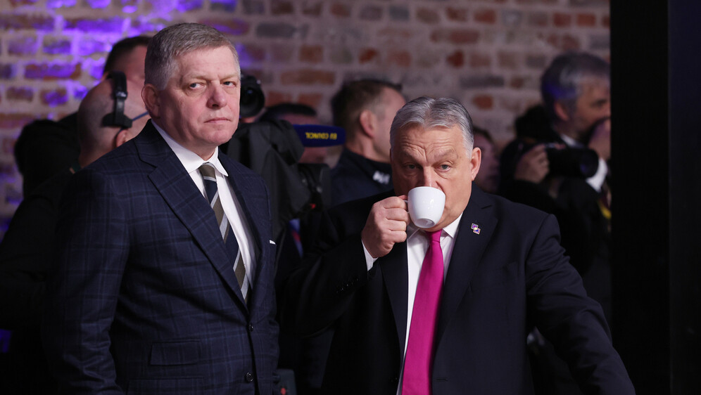 Fico i Orban na EU samitu u Belgiji