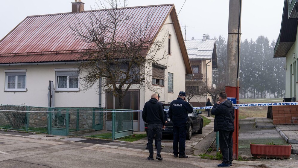 Očevid nakon dvostrukog ubojstva u Gospiću