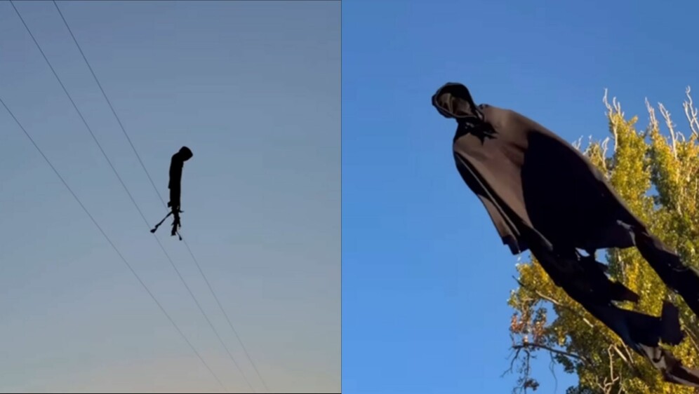 Dron u kostimu Dementora iz Harry Pottera