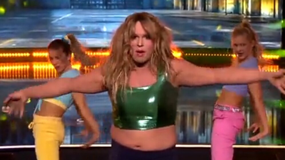 Sven Pocrnić kao Britney Spears