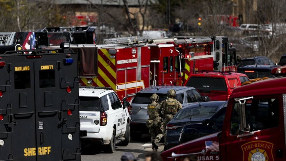 Hitne službe na mjestu napada