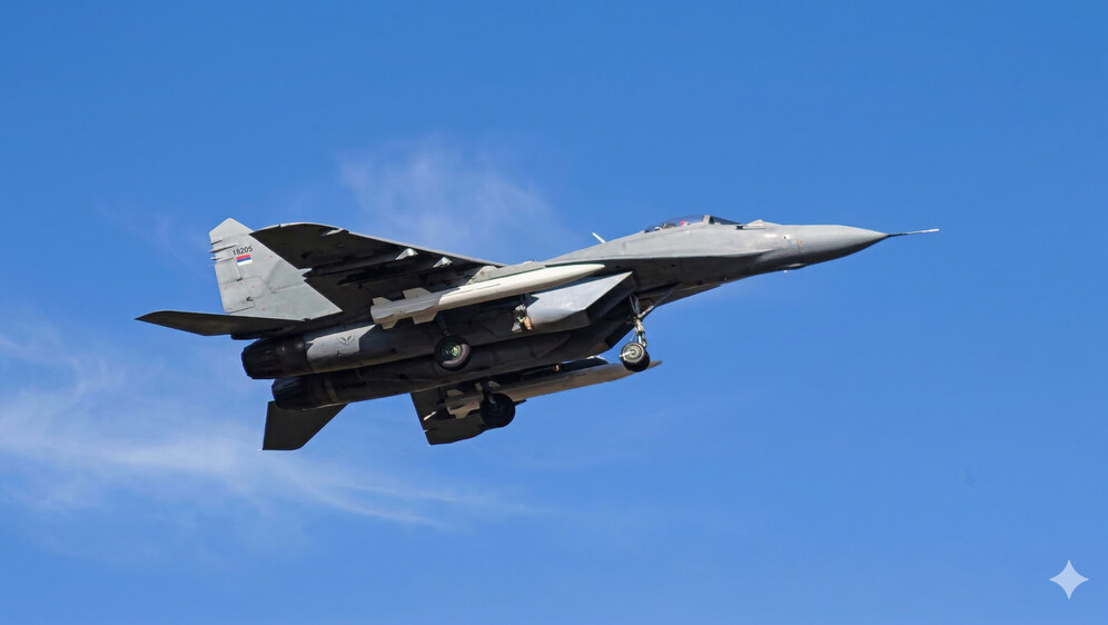 Srpski MIG s kineskim projektilom