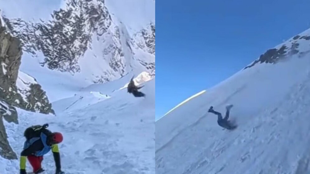 Planinar pao s planine u Poljskoj