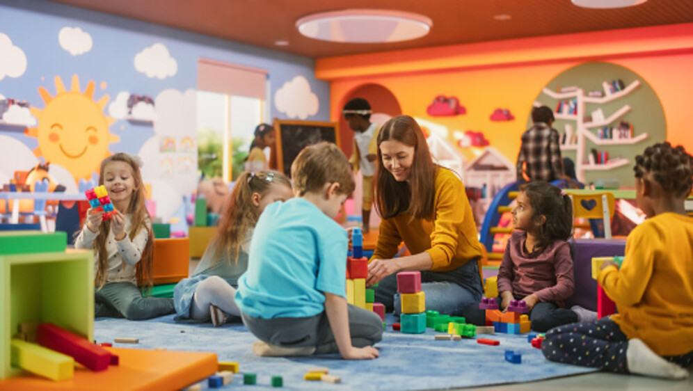 Djeca u vrtiću, ilustracija